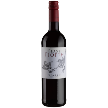Вино Semeli Giorti/Feast Red / Гіорті/Фіст Ред, червоне сухе, 0.75 л