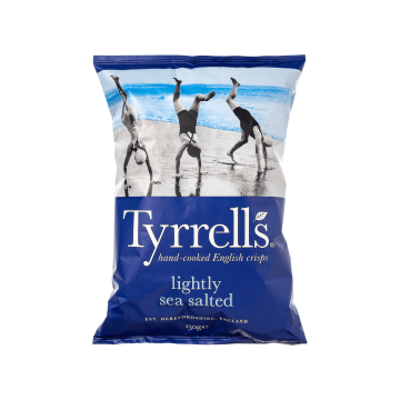Чипси картопляні з морською сіллю 150г, Tyrrell's