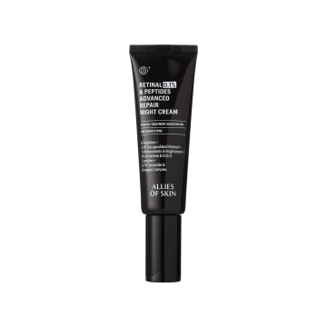 Крем нічний антивіковий з ретиналем 0.1% Retinal & Peptides Advanced Repair Night Cream,48 ml,Allies