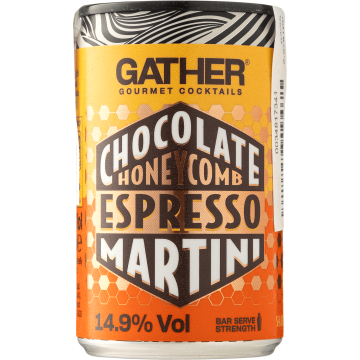 Коктейль Gather Chocolate Honeycomb Espresso Martini, 0.15 л