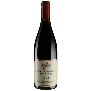 Вино Jean Grivot Clos de Vougeot / Кло де Вужо 2022, червоне сухе, 0.75 л