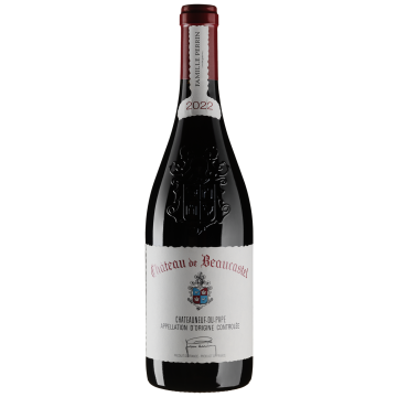 Вино Famille Perrin Chateauneuf-du-Pape Rouge Chateau de Beaucastel / Шатонеф-дю-Пап Руж Шато де Бокастель 2022, червоне сухе, 0.75 л