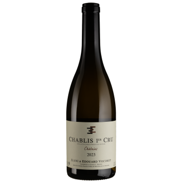 Вино Eleni et Edouard Vocoret Chablis Premier Cru Chatains / Шаблі Прем’єр Крю Шатен 2023, біле сухе, 0.75 л