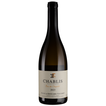 Вино Eleni et Edouard Vocoret Chablis Bas de Chapelot / Шаблі Ба де Шапело 2023, біле сухе, 0.75 л
