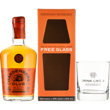 Віскі Hardenberg Straight Malt + glass, gift box, 0.7 л