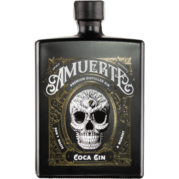 Джин Amuerte Coca Leaf Gin Black Edition, 3 л