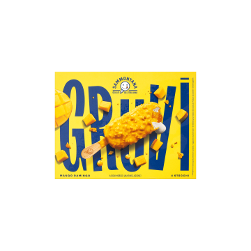 Морозиво пломбір Манго 19% 4х60г, Sammontana