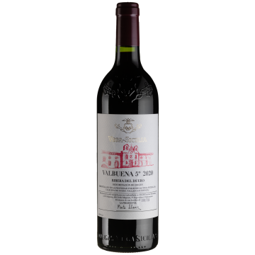 Вино Vega Sicilia Valbuena 5° / Вальбуена 5° 2020, червоне сухе, 0.75 л