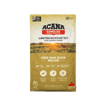 Корм для собак сухий повнораціонний Фрі-Ран Дак 11.4кг Singles, Acana