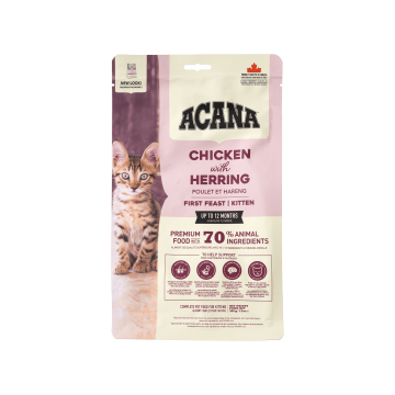 Корм для кошенят сухий повнораціонний Фьорст Фест Кет 340г New Cats, Acana