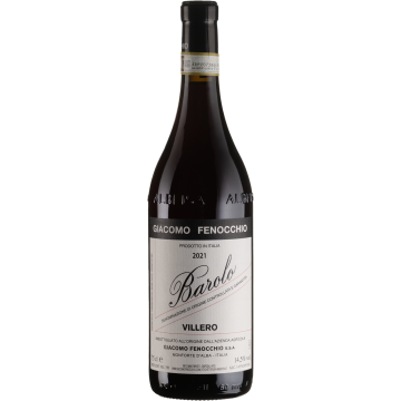 Вино Giacomo Fenocchio Barolo Villero / Бароло Віллєро 2021, 0.75 л