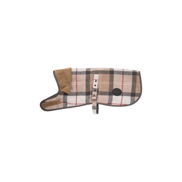Куртка для собак бежева в клітинку розмір L, Barbour