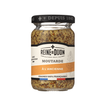Гірчиця цільнозернова 95г, Reine de Dijon