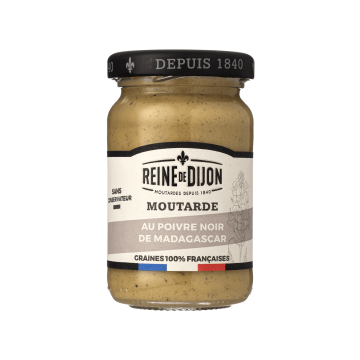 Гірчиця з Мадагаскарським перцем 100г, Reine de Dijon