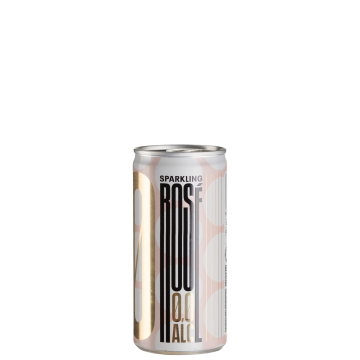 Безалкогольне Ігристе Kolonne Null Rose Sparkling (can) / Розе Спарклін ж/б, 0.2 л