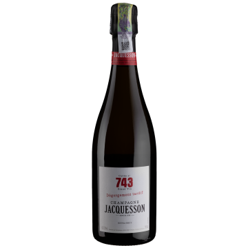 Шампанське Champagne Jacquesson Cuvee №743 DT / Кюве №743 DT, біле, 0.75 л