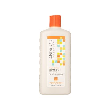 Шампунь для волосся живильний Арганова та Олія Ши 340мл Moisture Rich, Andalou Naturals