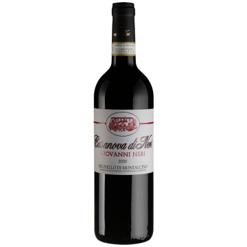 Вино Casanova di Neri Brunello di Montalcino DOCG Giovanni Neri / Брунелло ді Монтальчіно DOCG Джованні Нері 2020, червоне сухе, 0.75 л