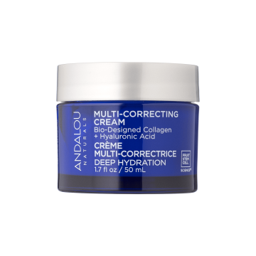Крем для обличчя мультикоригуючий 50г Deep Hydration, Andalou Naturals