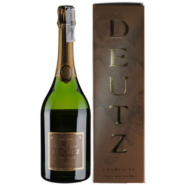 Шампанське Deutz Brut, gift box / Брют, подарункова коробка 2018, біле, 0.75 л