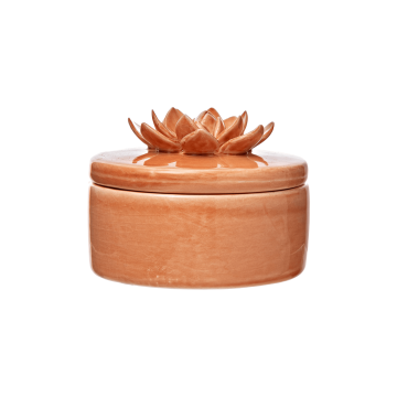 Декоративна шкатулка абрикосового кольору 11x8см Lilly, Wikholm Form