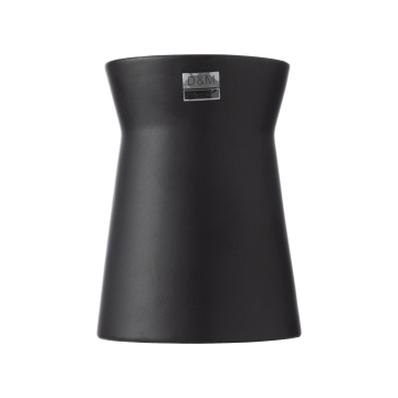 Ваза чорна H15,5 Diabolo, D&M