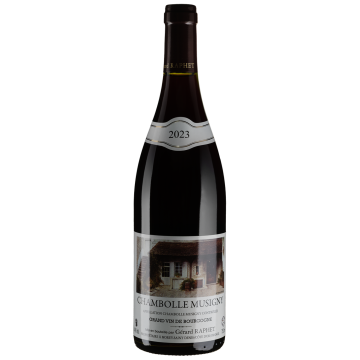 Вино Gerard Raphet Chambolle Musigny / Шамболь Мусіньї 2023, червоне сухе, 0.75 л