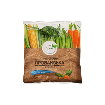 Суміш овочева заморожена Прованська 400г, Spela