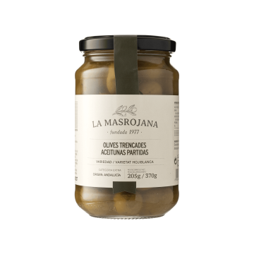 Оливки з кісточкою Ходжібланка 370г, La Masrojana