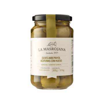 Оливки з кісточкою Гордаль 370г, La Masrojana