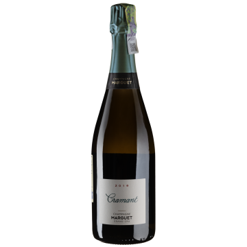 Шампанське Champagne Marguet Cramant Grand Cru Village / Креман Гран Крю Віляж 2019, біле, 0.75 л