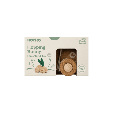 Іграшка дитяча Каталка "Hopping Bunny" Хоппінг Банні (з 18 місяців), Korko