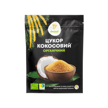 Цукор кокосовий органічний 200г, Екород
