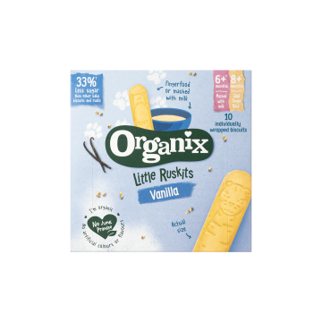 Печиво ванільне (з 6 місяців) 60г, Organix