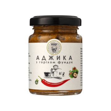 Аджика "Горіх фундук" 100г, Бабаду