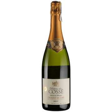 Ігристе Chateau des Cosse Cremant de Loire Brut / Креман де Луар Брют, біле, 0.75 л
