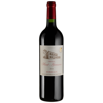 Вино Chateau Haut Gaussens Chateau Haut Gaussens / Шато О Госсен 2018, червоне сухе, 0.75 л