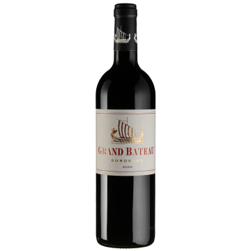 Вино Barriere Freres Grand Bateau Rouge / Гран Бато Руж 2022, червоне сухе, 0.75 л