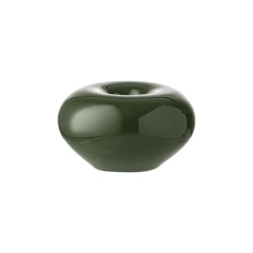 Свічник керамічний зеленого кольору (розмір small), 12months.candle
