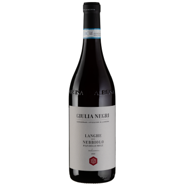Вино Giulia Negri Langhe Nebbiolo DOC / Ланге Неббіоло DOC 2023, червоне сухе, 0.75 л