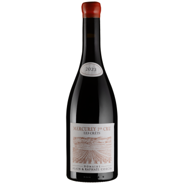 Вино Domaine Alain et Raphael Corcia Mercurey 1er Cru Les Crets / Меркюре Прем'єр Крю Лє Кре 2023, червоне сухе, 0.75 л