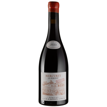 Вино Domaine Alain et Raphael Corcia Mercurey Le Pontot / Меркюре Ле Понто 2023, червоне сухе, 0.75 л