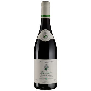 Вино Famille Perrin Perrin Signature Rouge / Перрін Сігначер Руж, червоне сухе, 0.75 л
