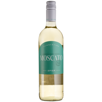 Вино Spier Wines Moscato White / Москато Вайт, біле напівсолодке, 0.75 л