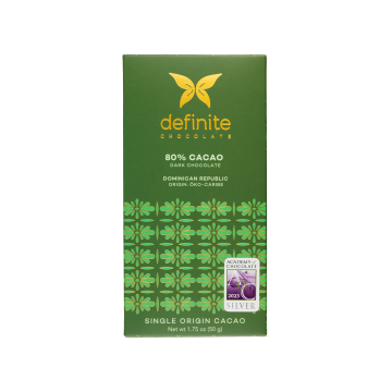 Шоколад темний 80% 50г, Definite