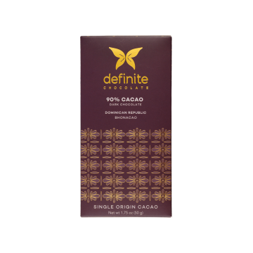 Шоколад темний 90% 50г, Definite