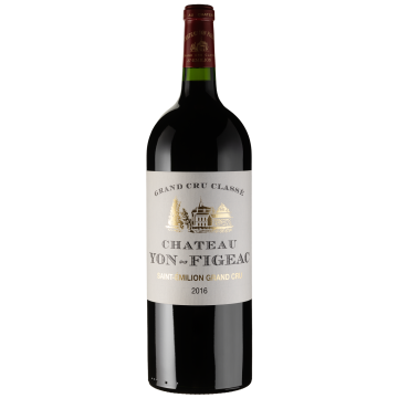 Вино Figeac Yon Figeac, wooden box / Йон Фіжак, дерев'яна коробка 2016, червоне сухе, 1.5 л