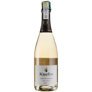 Ігристе Kuehn Cremant Brut Blanc de Noirs / Креман Брют Блан де Нуар, біле, 0.75 л