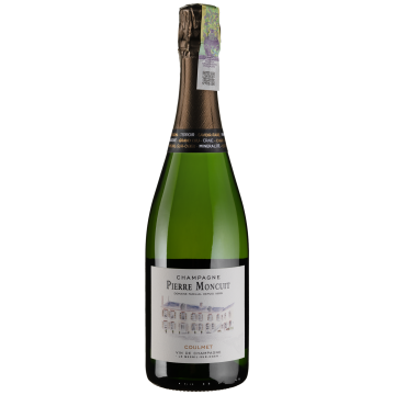 Шампанське Pierre Moncuit Cuvee Hugues de Coulmet Blanc de Blancs Brut / Кюве Юг де Кульме Блан де Блан Брют, біле, 0.75 л