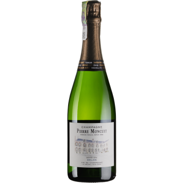 Шампанське Pierre Moncuit Cuvee Delos Blanc de Blancs Grand Cru Brut / Кюве Делос Блан де Блан Гран Крю Брют, біле, 0.75 л